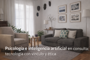 Psicología e inteligencia artificial en consulta: tecnología con vínculo y ética